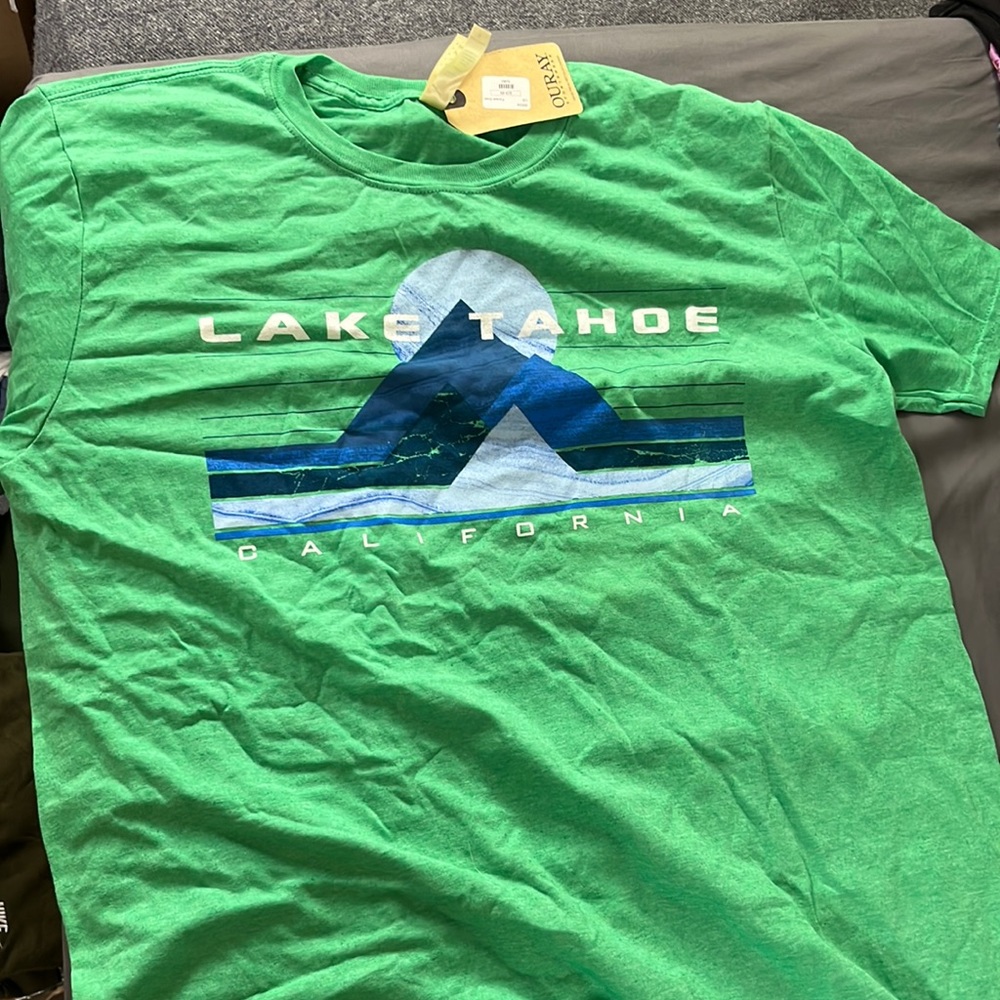 Men’s Large Lake Tahoe California T-Shirt
